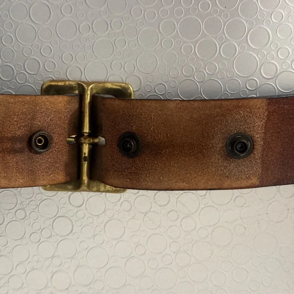 Don Hume B111 Stiffened Leather Duty Security Uniform Belt 40 Tactical CCW EDC